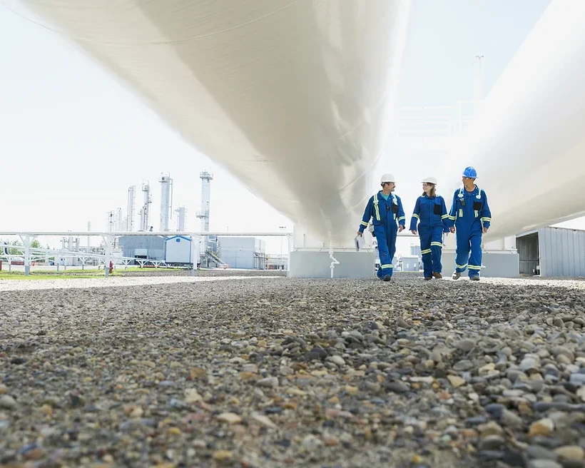 Walking Under Gas Pipes